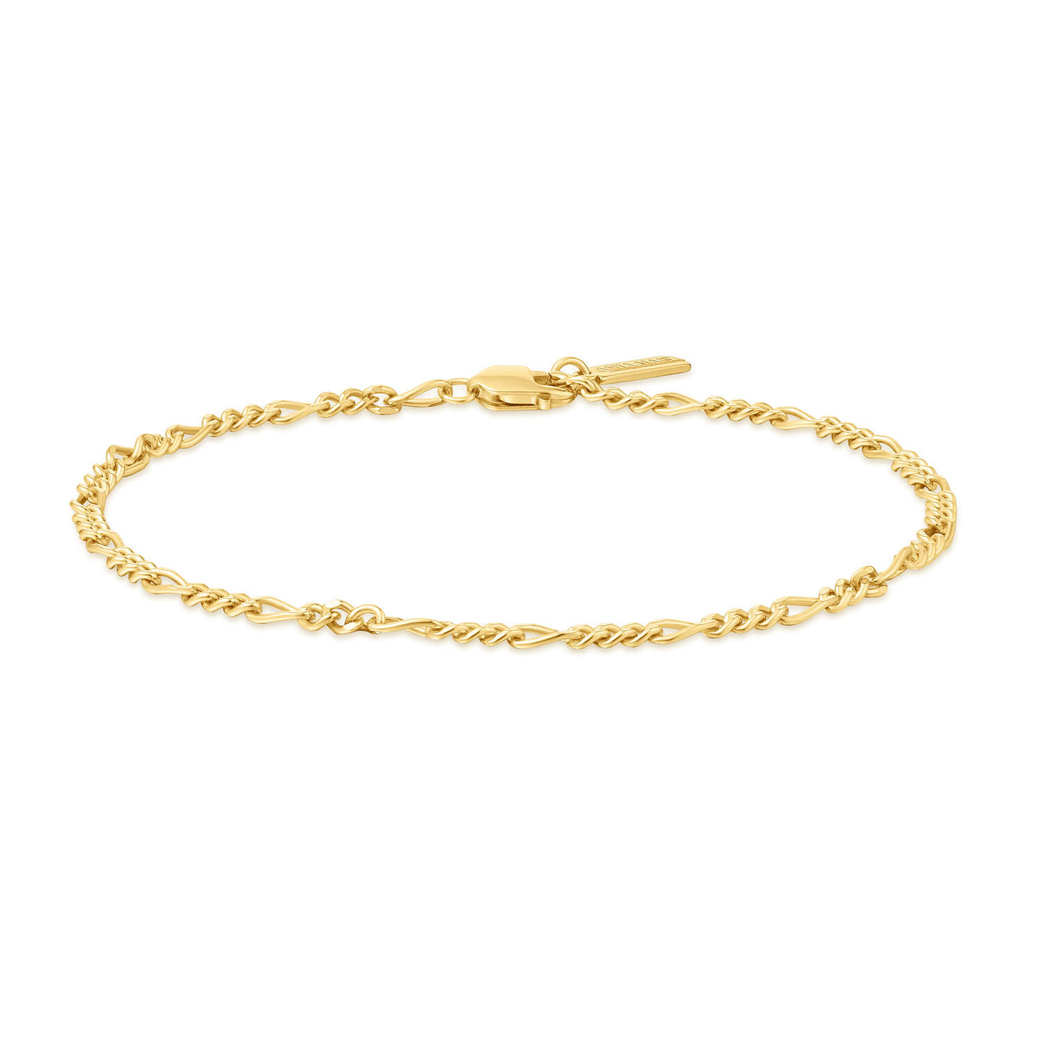  Chill Voyager - Schakelarmbanden - Zilver / 14kt GP - 18,5cm